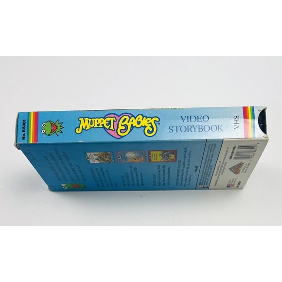 Jim Henson Presents MUPPET BABIES Video Storybook Three Stories VHS 1987 TESTED - Picture 2 of 4